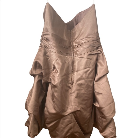 Davids Bridal Bridesmaids Gowns Bundle Of 3  Chocolate Brown - Picture 8 of 10